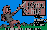 Viking Child title screen for Atari Lynx